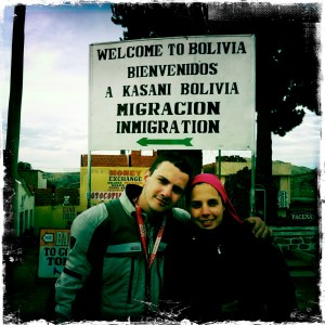 En la frontera Peru-Bolivia