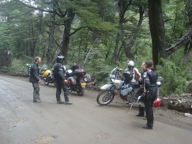 Esperando a alguien que lleve a Andrea!