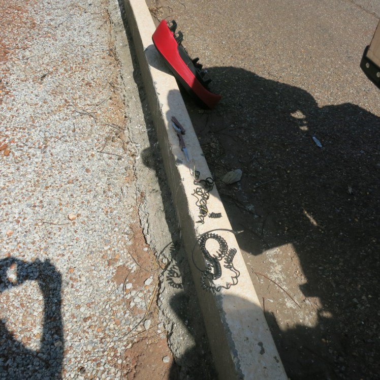 Resultado, pedazos de cable!