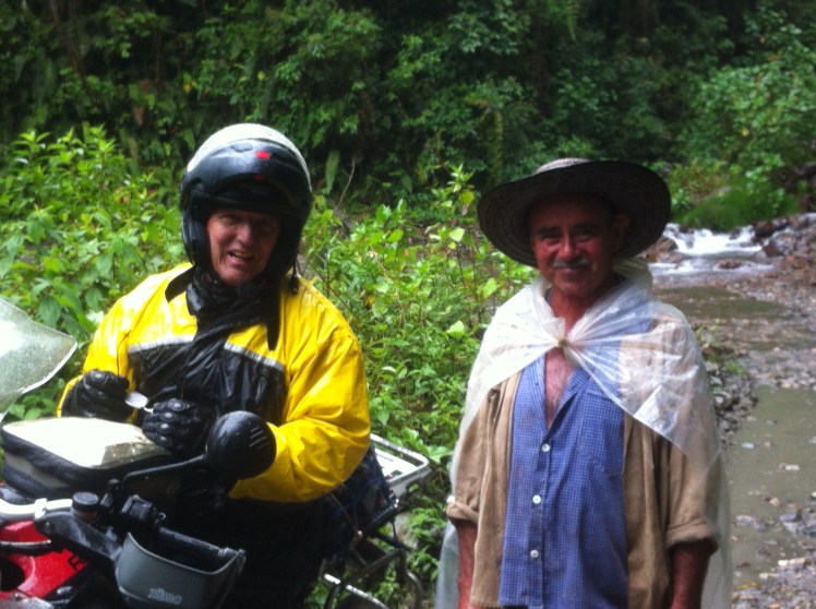 Observese el camino como se va poniendo