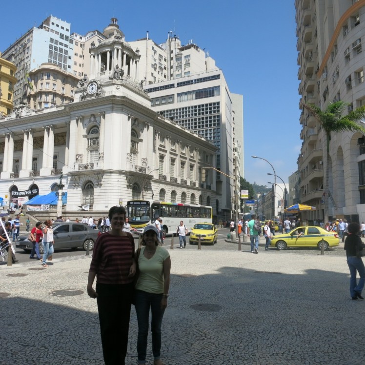 Angela y Gaba en la Cinelandia