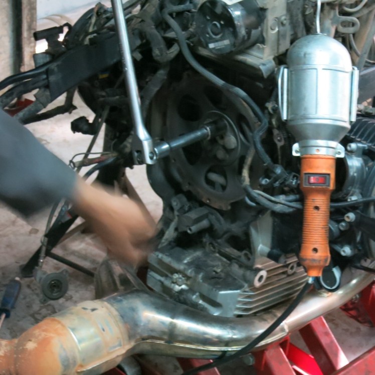 Parte delantera. Volante