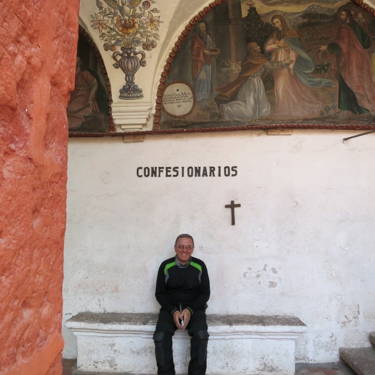 Haciendo turno para confesar mis pecados