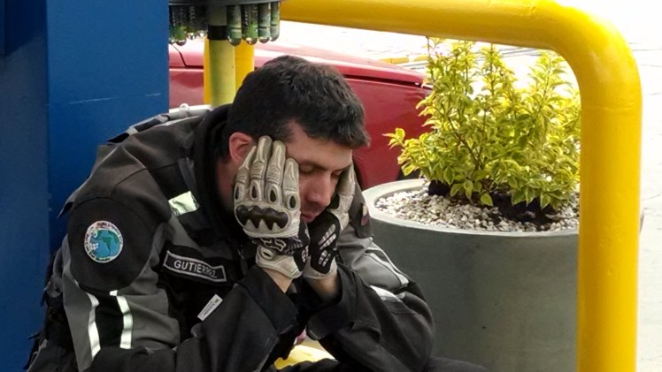 aterrado con los precios de la gasolina