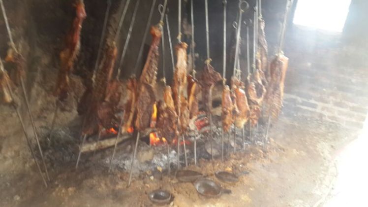 El Manicomio - Carne de cerdo asada... de lo mejor !!