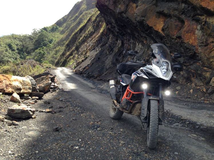 Detalle de los caminos