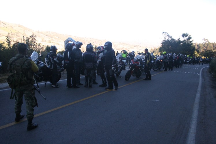 Inicio de Rodada - La Regadera - Foto de Catalina Bueno